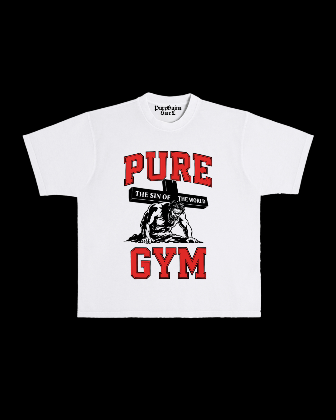 White Pure Gym Tee