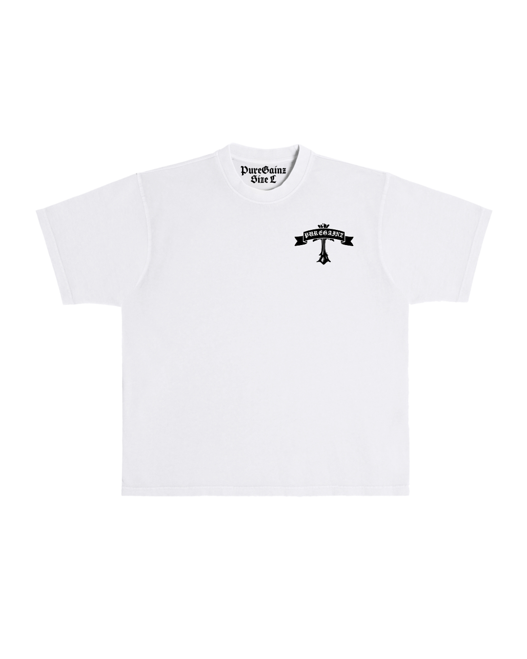 Faith Over Fear Tee - White Tee