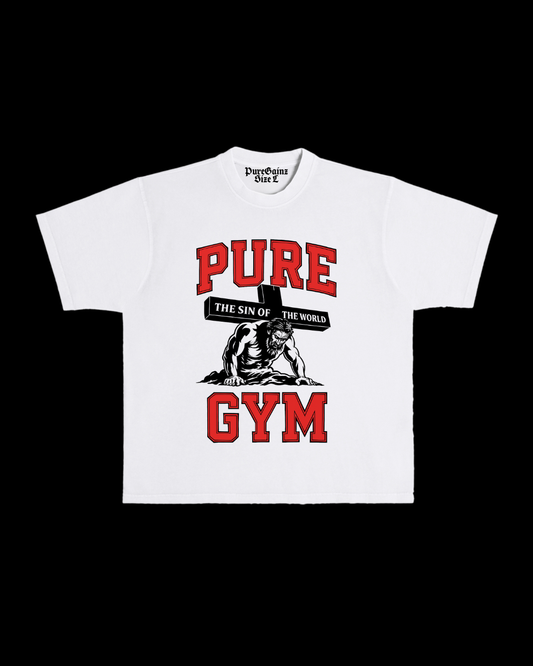 White Pure Gym Tee