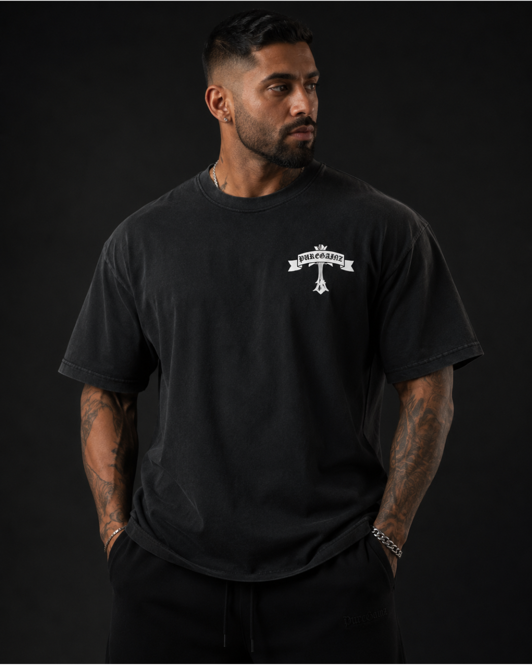 Faith Over Fear Tee - Black