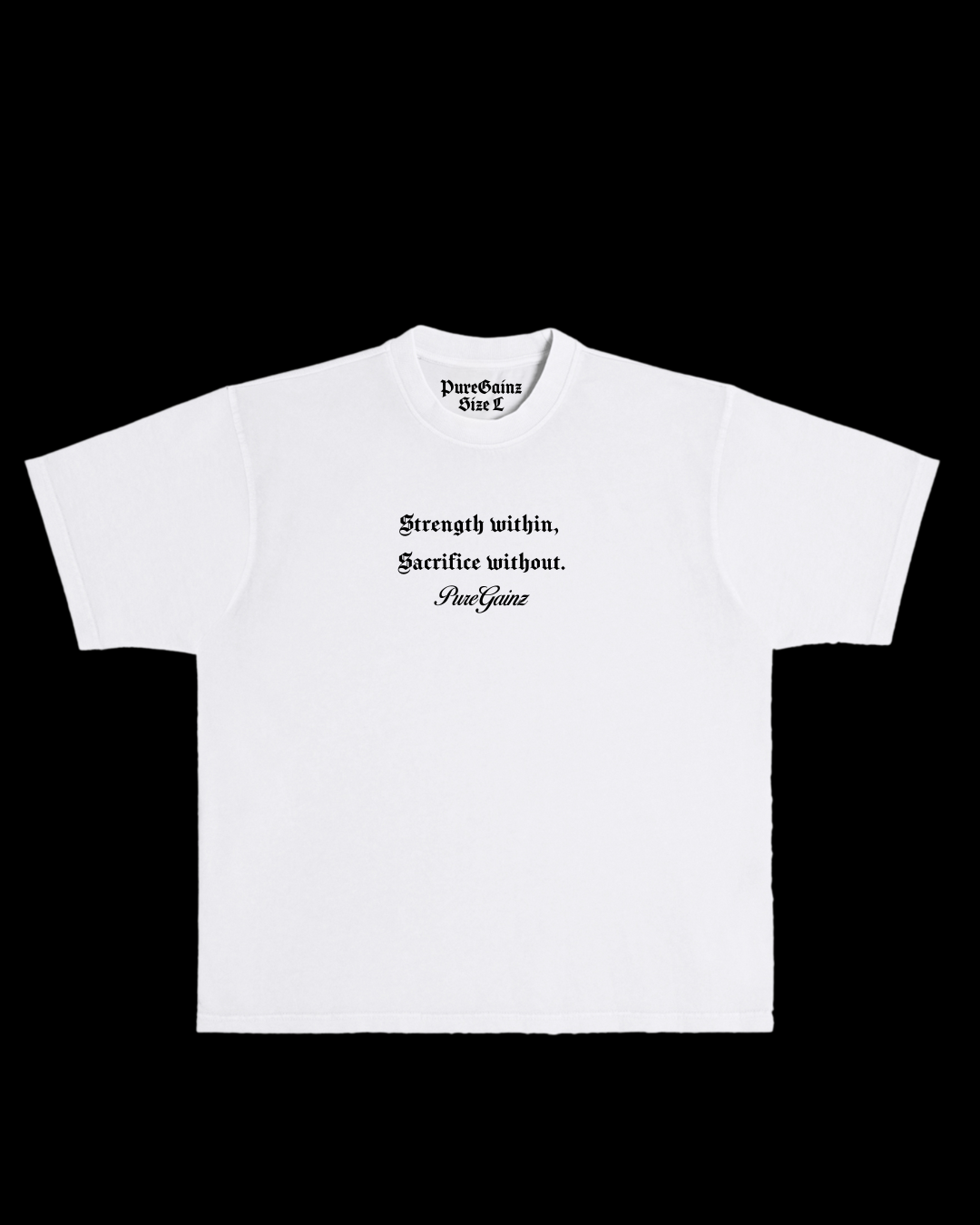 Strength Within Tee - White